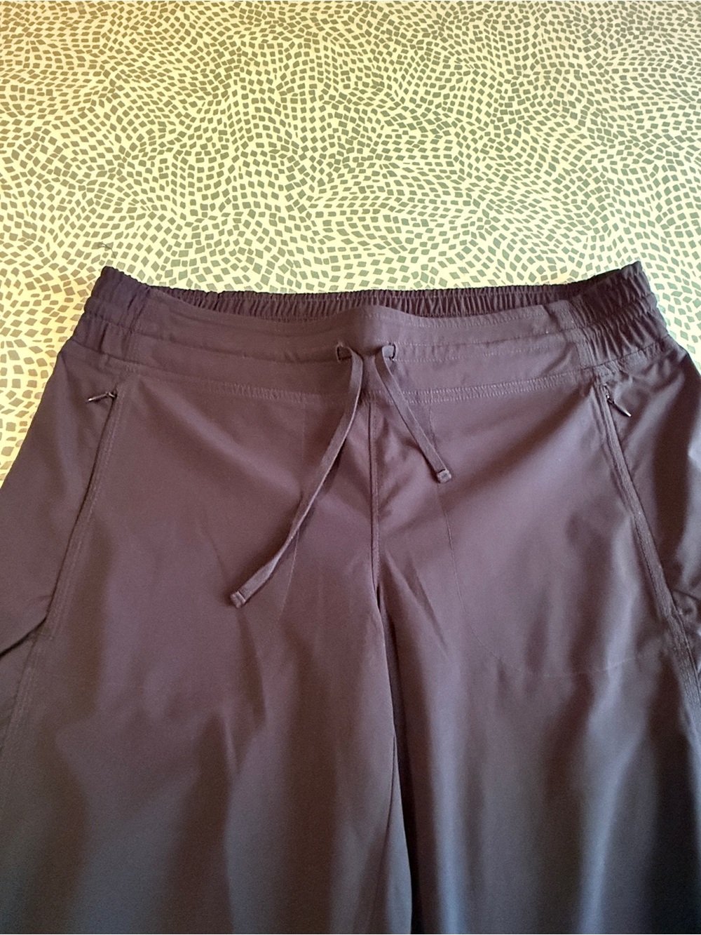 Athleta | Navy Wide-Leg Track Pants - Picture 5 of 10
